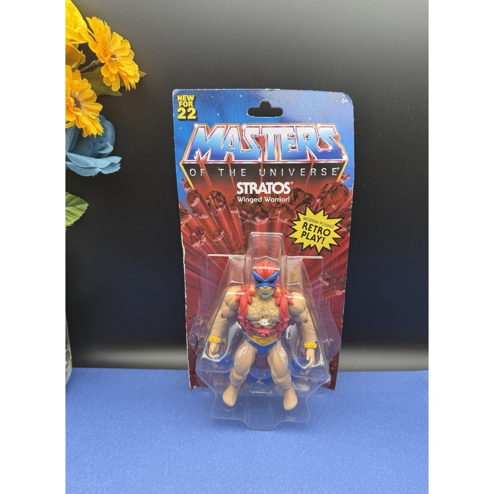 NEW for 2022 Masters of the Universe Origins STRATOS Action Figure W/Accessories